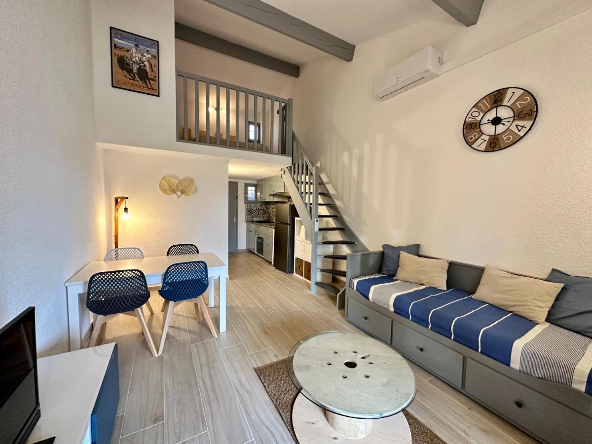 Appartement Duplex 4Pers Climatise - Locations Vld Camargue 생트마리들라메르 외부 사진